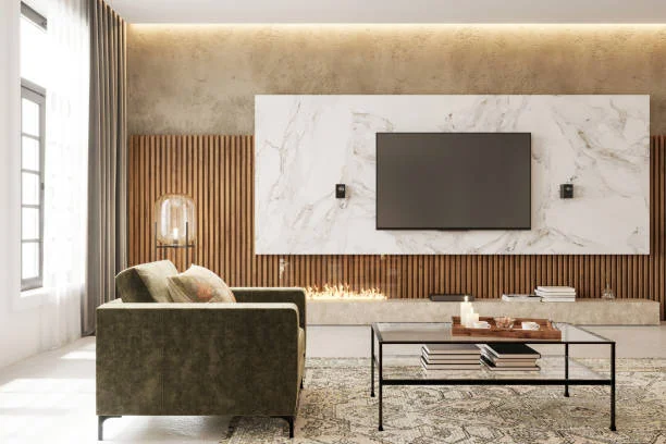 تفصيل ديكورات شاشة في دبي